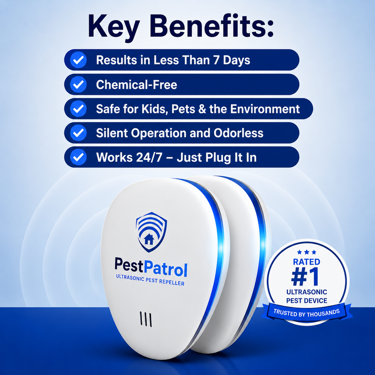 PestPatrol™ Pest Repeller - The Smart Way to Keep Pests Away