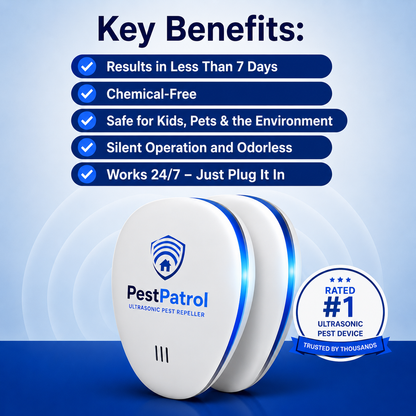 PestPatrol™ Pest Repeller - The Smart Way to Keep Pests Away