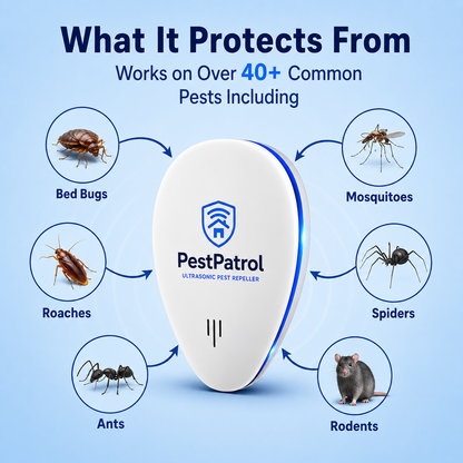 PestPatrol™ Pest Repeller - The Smart Way to Keep Pests Away