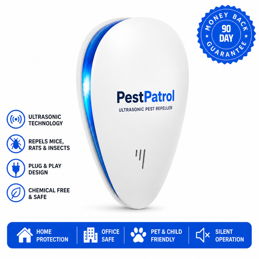 PestPatrol™ Pest Repeller - The Smart Way to Keep Pests Away