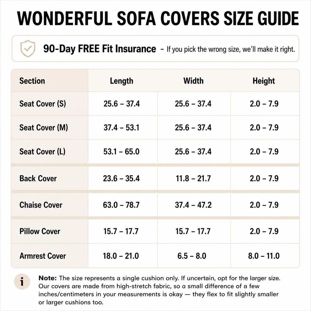 Wonder Waterproof Sofa Cover - Pet Friendly